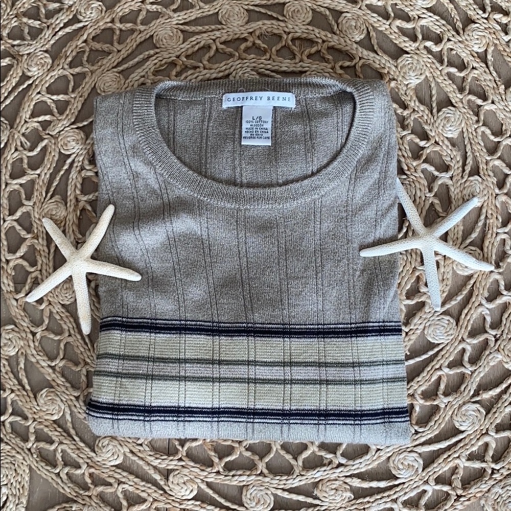 Geoffrey Beene Long Sleeve Sweater